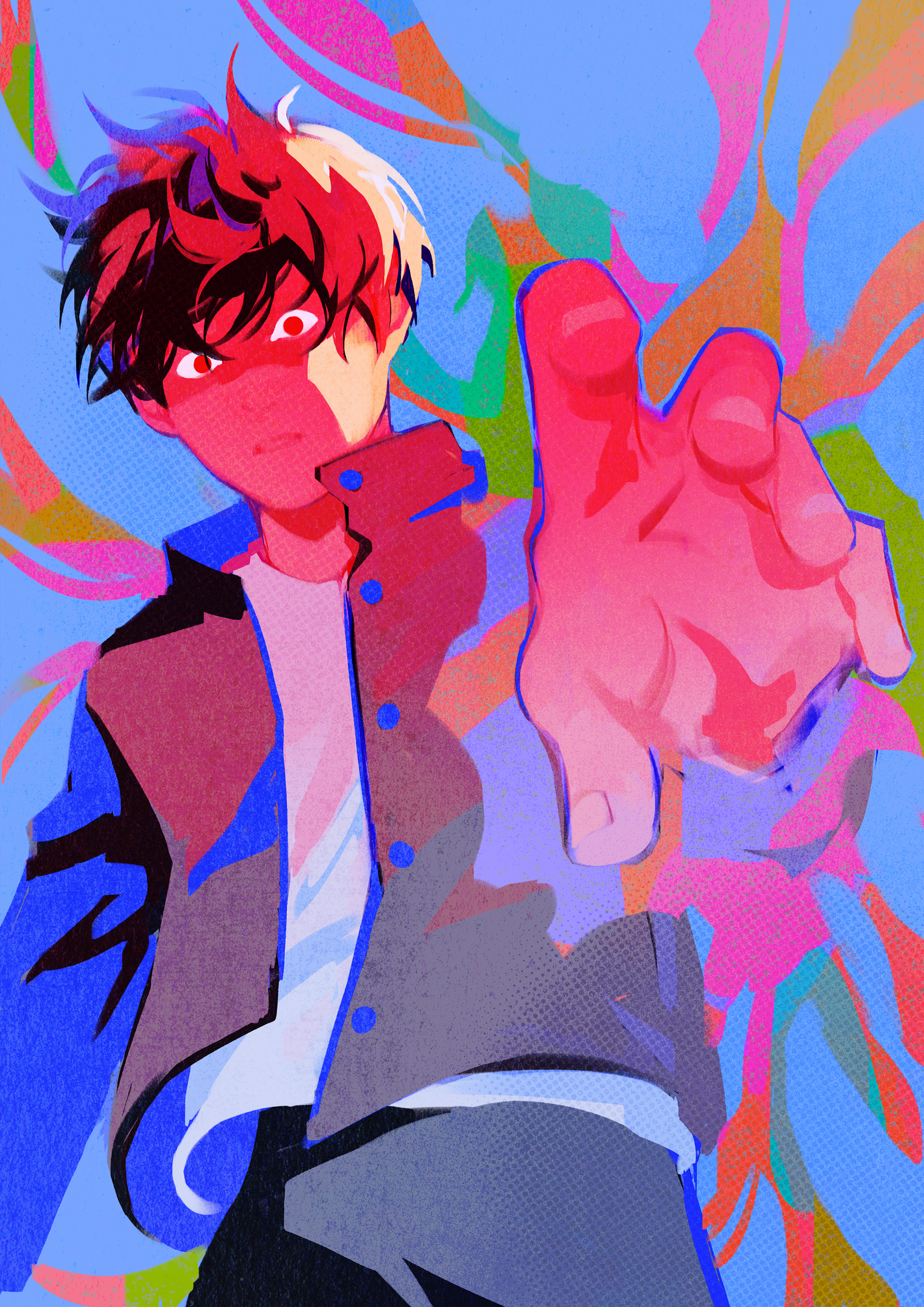 Mob Psycho Illustration