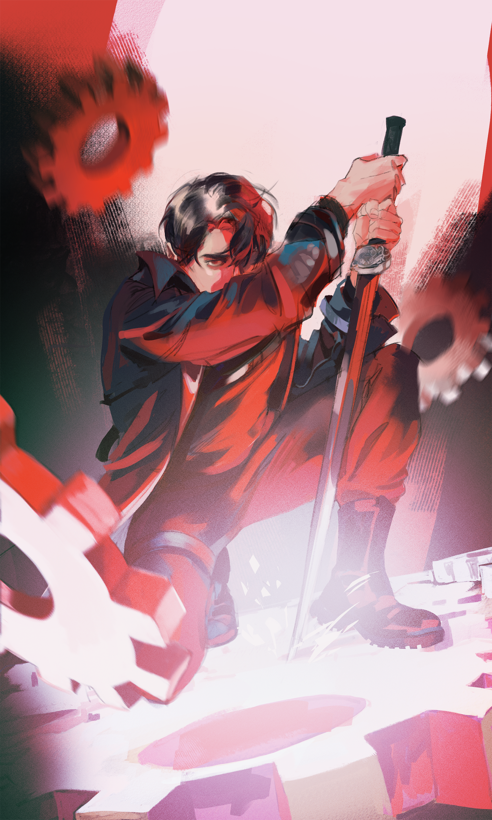 Aces Words Illustration