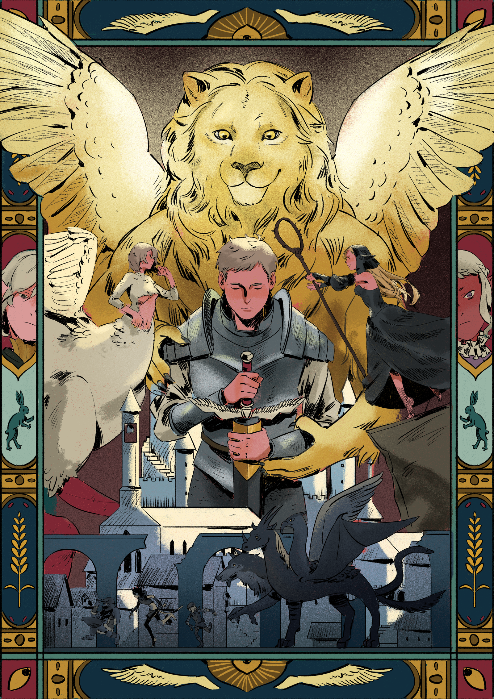 Dungeon Meshi Illustration